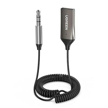 Imagem de Receptor Áudio Bluetooth 5.0 U.green Conector 3.5mm para Carro Conectividade Sem fio Até 10 Metros/No Brasil