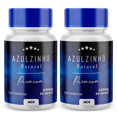 Imagem de Kit 2 Frascos De Azulzinho Natural - 30 Doses (Cada)