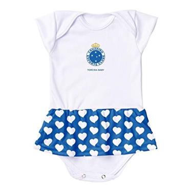Imagem de Body Vestido Cruzeiro Corações Torcida Baby