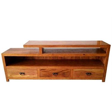 Imagem de Rack Rústico Tavares em Madeira de Demolição - Cód 1840