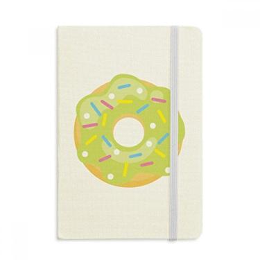 Imagem de Caderno de pasta verde para sobremesa Sweet Food oficial de tecido rígido diário clássico