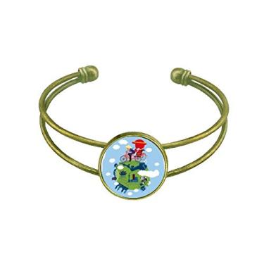 Imagem de Bracelete retrô com arte de parede chinesa The Great Wall
