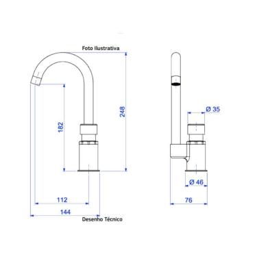 Imagem de Torneira De Mesa Para Lavatório Deca Decamatic Eco 1175.C