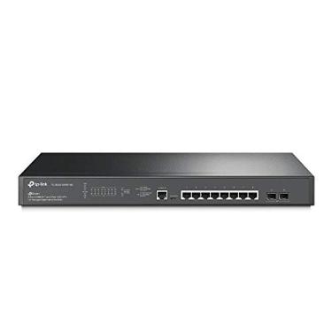Imagem de Switch Gerenciável L2+ 8 Portas TP-LINK TL-SG3210XHP-M2 GIGABIT 2.5GBASE POE+ 2 Slots SFP Jetstream + 10GE