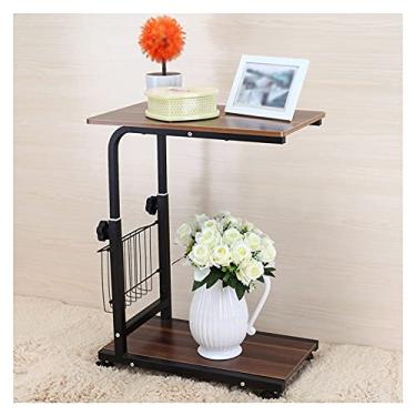 Imagem de Suporte de CPU Suporte de CPU Torre de Desktop Móvel, Suporte de CPU Móvel, Suporte de Torre de PC de Mesa Carrinho com 4 Rodas Rodízios (Três Cores) Suporte de Torre de PC (Cor: Marrom)