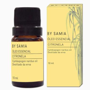 Imagem de Óleo Essencial de Citronela By Samia 100% Puro Clássico Natural Para Difusor, Massagem e Aromaterapia