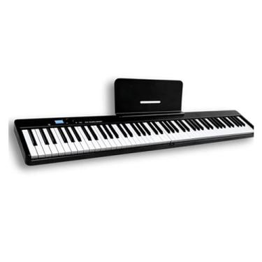 Imagem de teclado eletrônico para iniciantes Piano Portátil Dobrável Com 88 Teclas, Piano Digital Multifuncional, Teclado Eletrônico, Piano Para Instrumento De Estudante