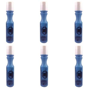 Imagem de Kit com 6 Marcadores Industriais Varias Cores 3mm 60ml Híbrido BADEN