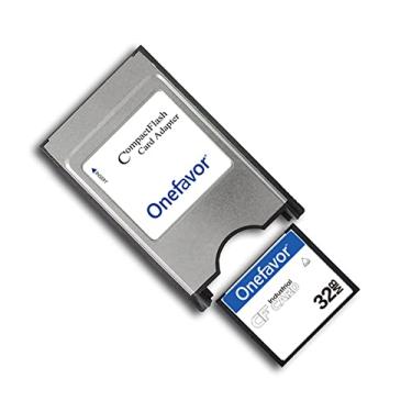 Imagem de Cartão CF Compact Flash 128mb 256mb 512mb 1GB 2GB 4G Cartão de memória para máquina de controle numérico CNC IPC Adaptador PCMCIA (Flash compacto de 32 MB para PCMCIA)
