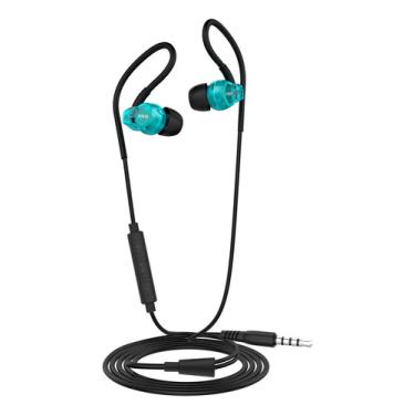 Imagem de Fone De Ouvido Vokal In Ear E20 Azul Com Plug Stereo Contro E20