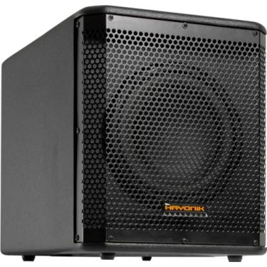 Imagem de HAYONIK, Caixa Subwoofer Ativo,100W RMS, Falante de 8", Gabinete Bass Reflex, SBW8
