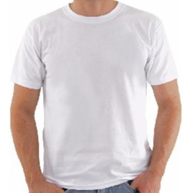 Imagem de Camiseta Branca Malha Fria Pv  - Branco & Cia