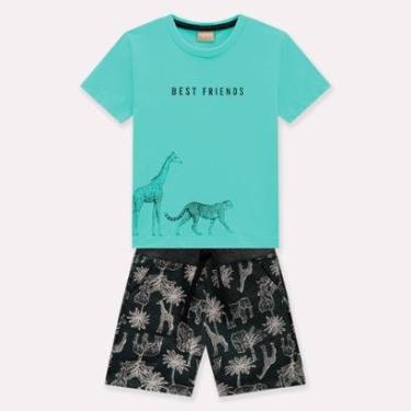 Imagem de Conjunto Infantil Masculino Camiseta + Bermuda Milon 14177.0467.3 Milon-Masculino