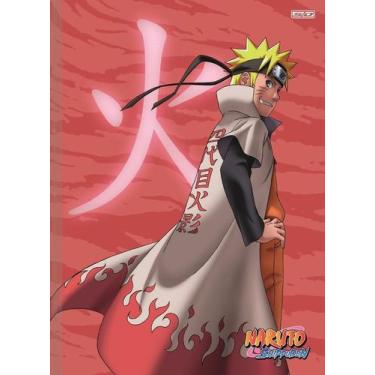 Imagem de Caderno Brochurão Grande Costurado Anime Naruto 48 Folhas São Domingos