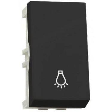 Imagem de Modulo Int.Pulsador De Minuteria - Recta Grafite Satin Fosco