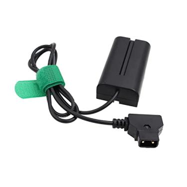 Imagem de HangTon Adaptador de alimentação acoplador DC para monitor de câmera D-tap NP-F970 F570 F550 para Atomos Shogun Inferno Ninja (70 cm)