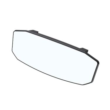 Imagem de UGPLM Espelho retrovisor interior do carro espelho grande angular, espelho de carro, clipe no espelho retrovisor panorâmico espelho retrovisor para suv van, 24.4 cm x 9 cm