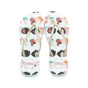 Imagem de Chinelo Feminino Borracha Tiras Finas Confort Praia-Feminino