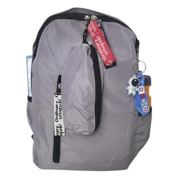 Imagem de Mochila Escolar Feminina Kit Estojo e Chaveiro-Feminino