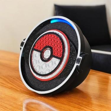 Imagem de Suporte Alexa Echo POP Heróis - Pokemon, Wolverine, Deadpool, Superman, Homem Aranha, Pikapool, DC, Marvel - Presente, decoração criativa, música, som, stand de mesa Amazon