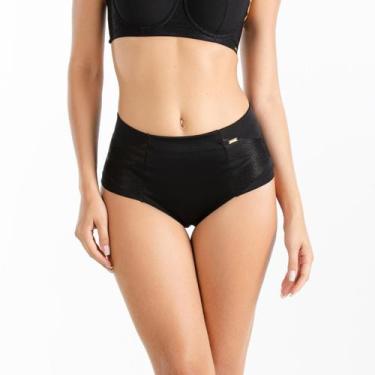 Imagem de Calcinha Cinta Modeladora Zero Barriga Dilady 315224, P, Preto