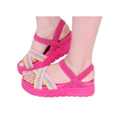 Imagem de Sandália Papete Infantil Tira Em Elastico Confortavel - Beto Calçados,