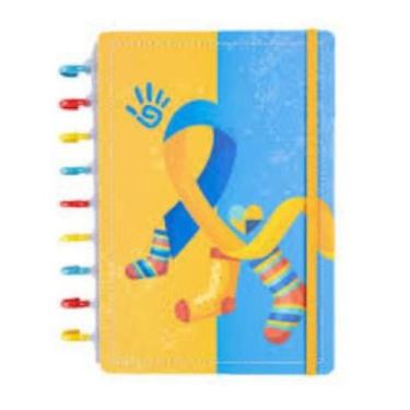 Imagem de Caderno disko sindrome de Down m-dk22d255, 3