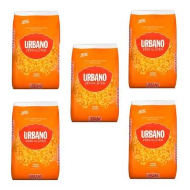 Imagem de  KIT 5 unid Macarrão de Arroz Parafuso Sem Glúten Urbano 500g
