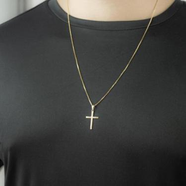 Imagem de Conjunto Semijoia Masculino Cordão + Pingente - Ouzadia Joias