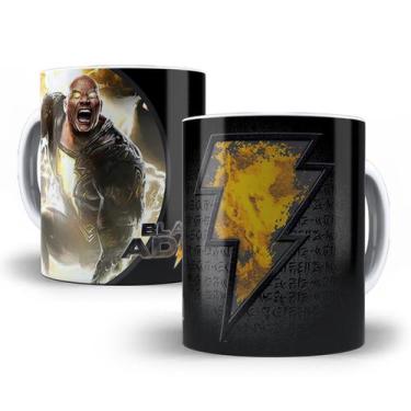 Imagem de Caneca Adão Negro DC Porcelana Personalizada Modelo 1 - Tio da Caneca