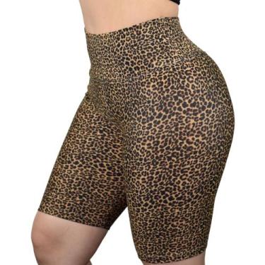 Imagem de Bermuda Longa Fitness Cos Largo R31 - Fanáticos Por Cintas, Onça, P