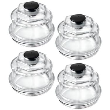 Imagem de XTPTFABS, 12011-1 2 peças tampas de pó de banho de óleo tampa de óleo de 9,5 cm com anel de vedação e plugue adequado para rolamento de eixo de reboque Rockwell 10K-16000 (4)