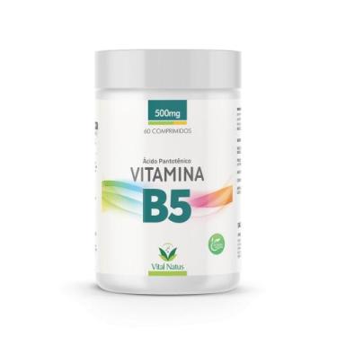 Imagem de Vitamina B5 60 Comprimidos Vital Natus - Vital Natus 