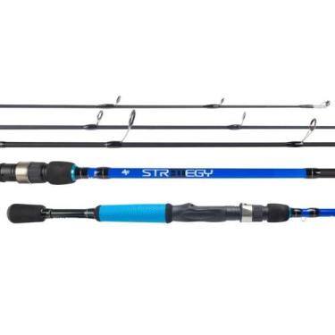 Imagem de Vara para Molinete Strategy S581 1,74m 6-12lbs Azul - Albatroz - Albat