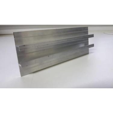 Imagem de Perfil Plano Estrutura Suporte p/ Painéis Solares Telha Metálica Trape