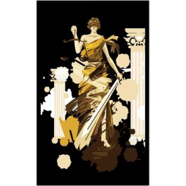 Imagem de Quadro Decorativo Direito Têmis Advogados Escritórios Quartos Salas Co