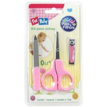 Imagem de Kit infantil p/ unhas pais e filhos blister - PAIS & FILHOS