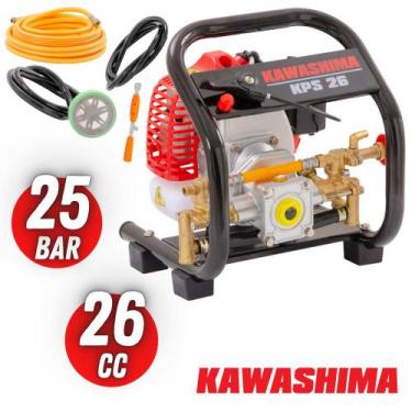 Imagem de Pulverizador Agrícola Kawashima KPS26 Motor Estacionário 25bar 26cc Co