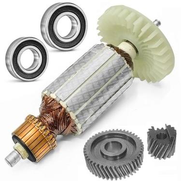 Imagem de Induzido Completo 4100NS / 4100NH2 220v Com Engrenagem Pião e Rolament