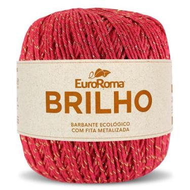 Imagem de Barbante Euroroma Brilho Ouro 400g n6 - Eurofios, 1000-VERMELHO