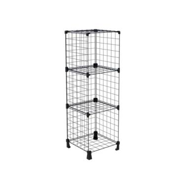 Imagem de Estante Balcão Expositor Aramado 3 Nichos Prateleira para Livros Livre