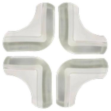 Imagem de Protetor De Quina Para Uso Em Móveis Quadrados 04Pçs