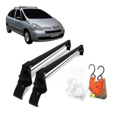Imagem de Rack Teto Bagageiro + 2 Cintas Picasso 4 Portas Ano 00/14