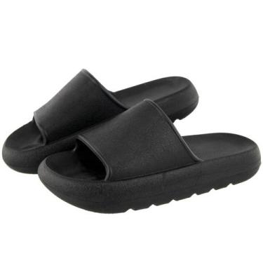 Imagem de Chinelo Nuvem Slide Feminino PU Anatomico Ortopedico Confortavel Praia