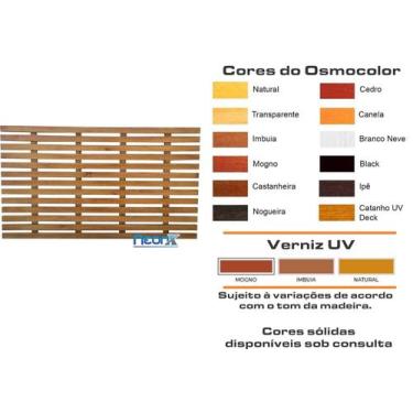 Imagem de Painel Vertical Floreira, Parede e Similares 86x100 cm Régua 4x2 cm Ne