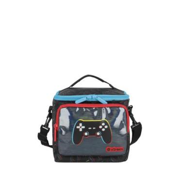 Imagem de Lancheira Infantil Térmica Oregon Gamer Preta - Xtrem