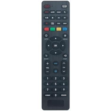 Imagem de ECONTROLLY Controle remoto de aprendizagem de substituição compatível com Dreamlink Entertainment System T1 T1Plus T1 Plus T2 T1+ Dlite Dlite+ Dlite Plus/Formuler TV Box O2F9 Z7 Plus z7+ Z+neo Z Plus