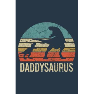 Imagem de Daddy Dinosaur Funny Dad Daddysaurus kid 2020: Study Notebook, 6 x 9 inches, 120 pages