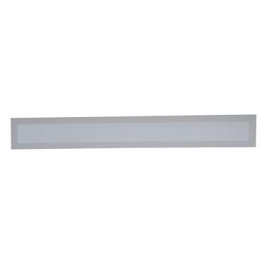 Imagem de Luminária Painel LED Plafon Embutir Retangular 17x122cm 6500k Luz Branca 36W Bivolt - Lumens 2700