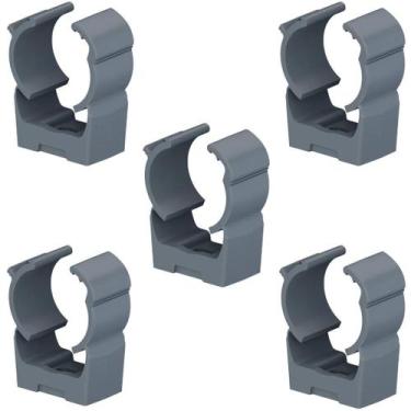 Imagem de 5 Conduletes Abraçadeira Pvc Cinza 3/4 Pol. Tigre Top